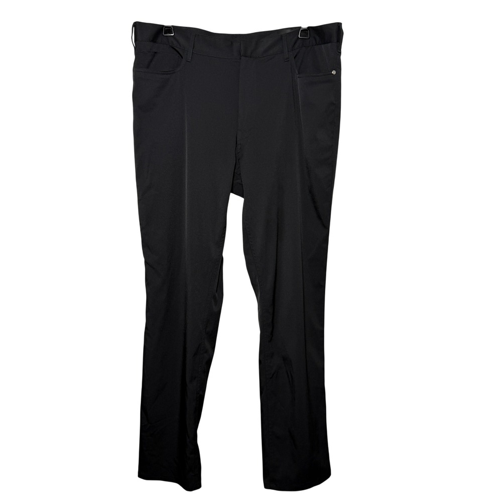 RLX Ralph Lauren Golf Pants Mens 38x32 Black Tailored Fit Performance Stretch